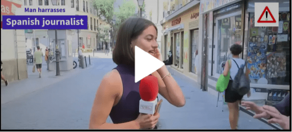 Distressing incident involving Spanish TV reporter Isa Balado in Madrid: A 25-year-old man, later arrested, gropes her while on live television, prompting her immediate report to the police. The incident goes viral, sparking global outrage and support. Minister of Equality Irene Montero denounces the act as a form of sexual violence, emphasizing the need for urgent action to address such behaviors and create a safer environment for journalists.