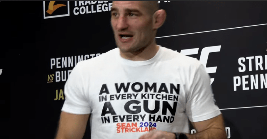 UFC Champ Sean Strickland Sparks Outrage with Homophobic and Transphobic&nbsp;Rant