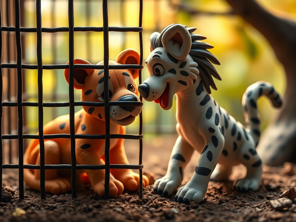 A collage showing contrasting images: a person hugging a pet and another image of an animal in a confined space.