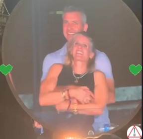 Andy Byron and Kristin Cabot caught embracing on Coldplay's kiss cam