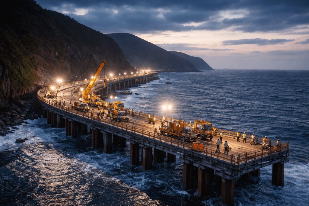 Japan’s “24-Hour” Ocean Road: Faster in Photos, Slower in Reality