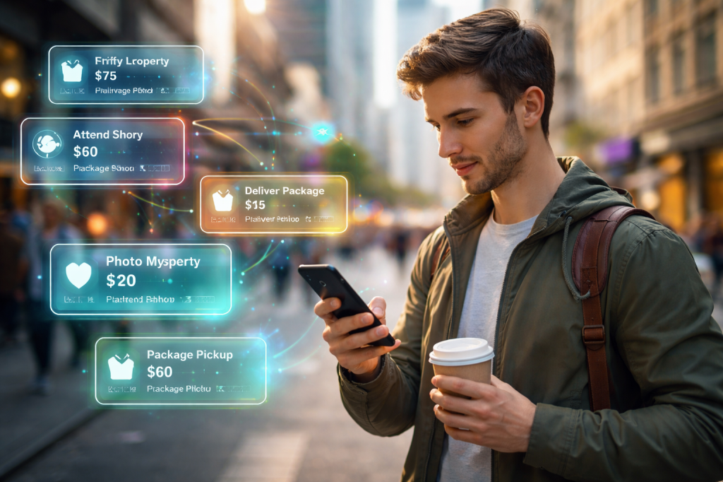 How to Make Money as an “On-the-Ground Human” in the Age of AI Side Hustles