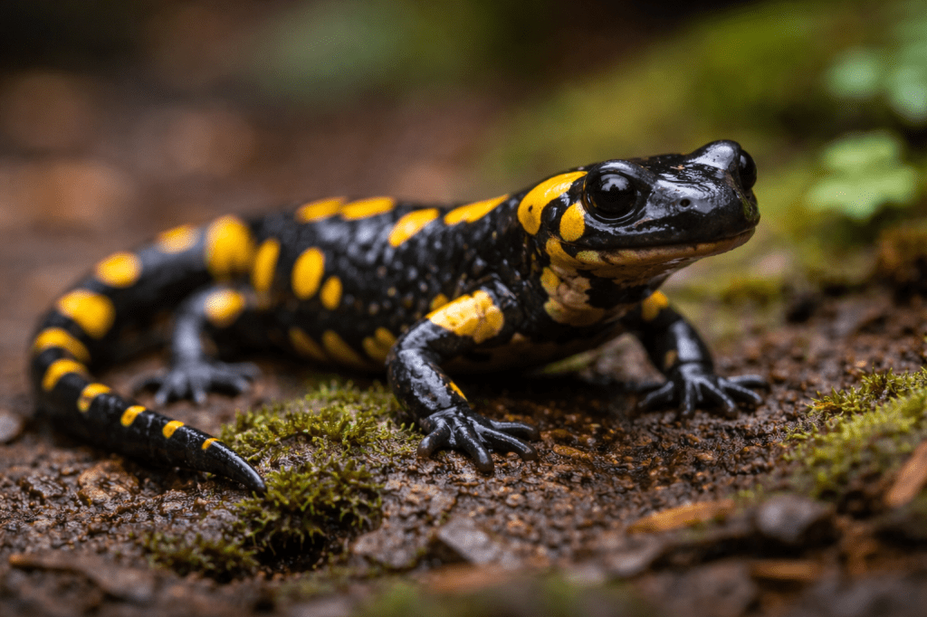 An adult salamander, symbolising regeneration research.