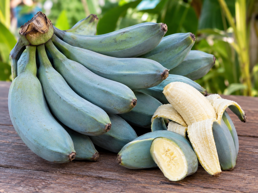 Blue Java Bananas: The Unusual Fruit That Looks Blue and Gets Compared to Ice Cream